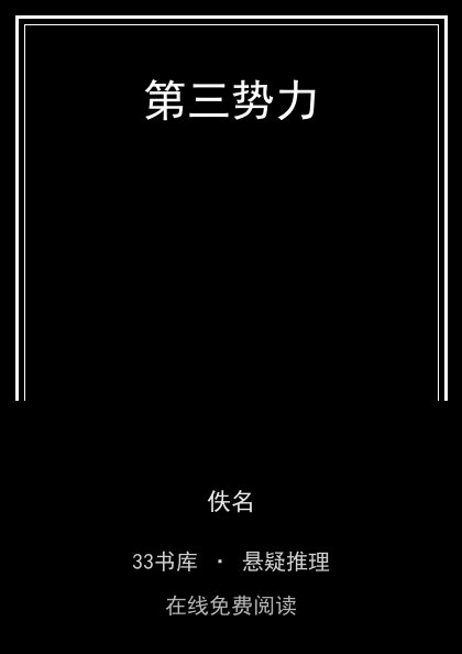 第三势力封面