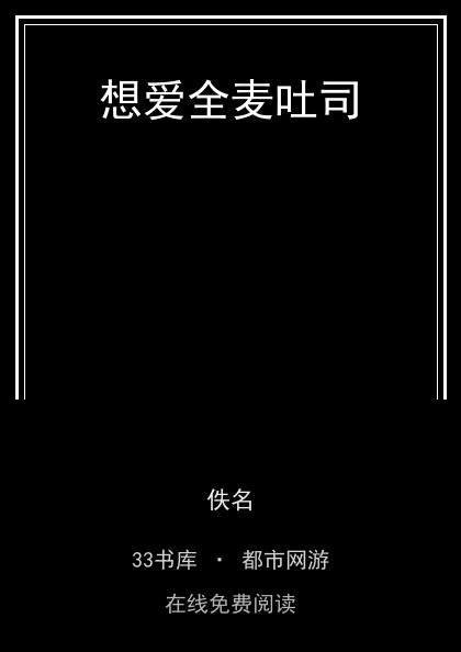 想爱全麦吐司封面