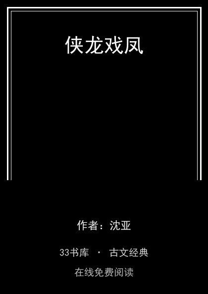 侠龙戏凤封面