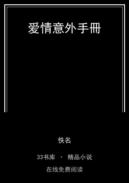 爱情意外手冊封面