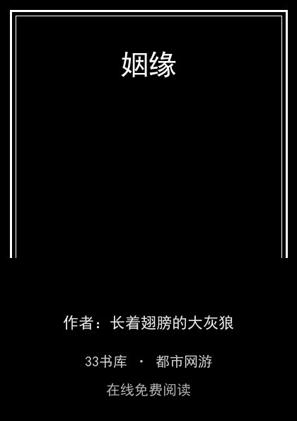 姻缘封面