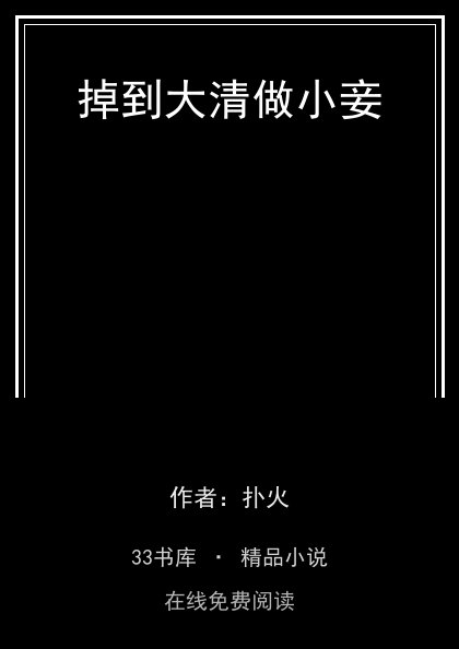 掉到大清做小妾封面