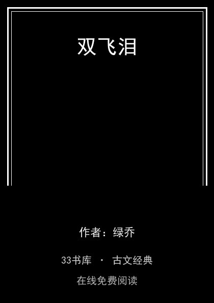 双飞泪封面