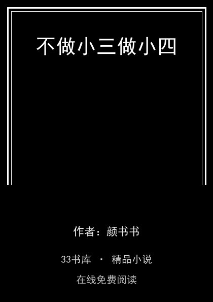 不做小三做小四封面