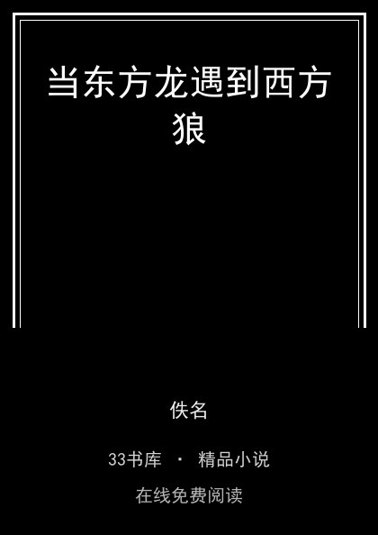 当东方龙遇到西方狼封面