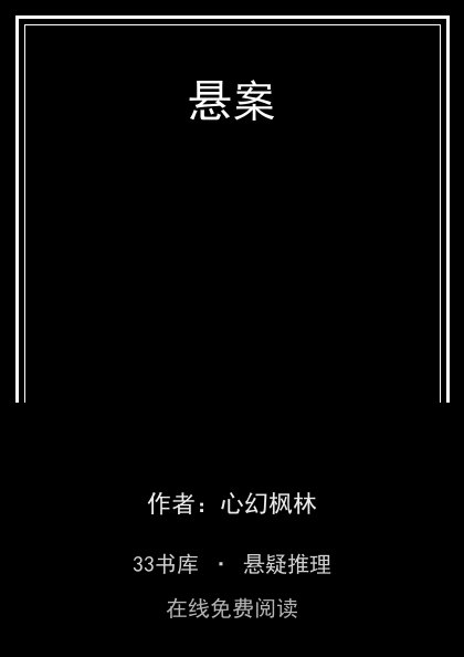 悬案封面
