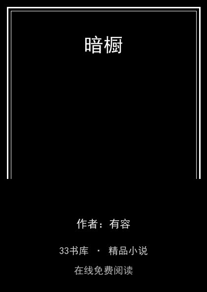 暗橱封面