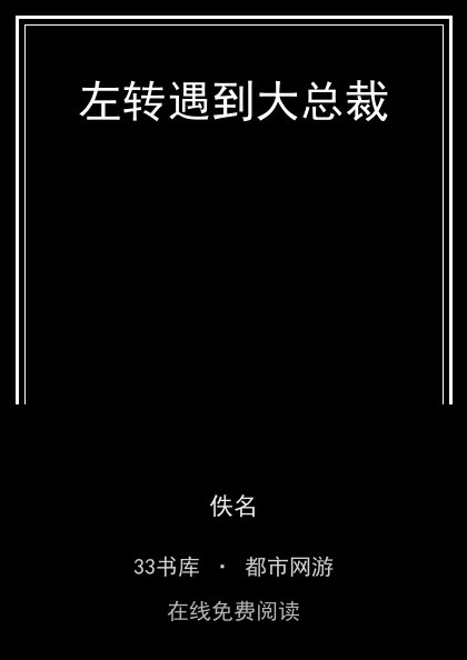 左转遇到大总裁封面
