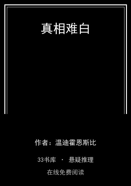 真相难白封面