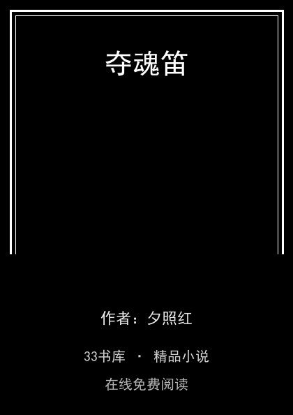 夺魂笛封面