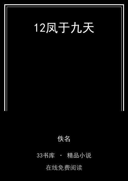 12凤于九天封面