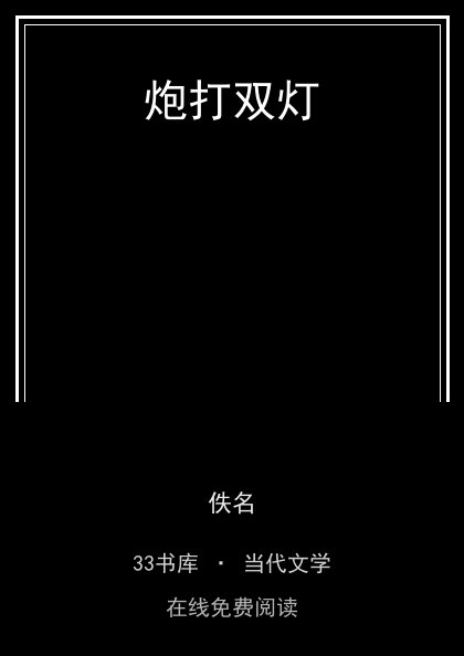 炮打双灯 封面