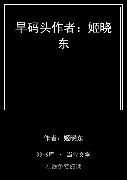 旱码头作者：姬晓东 封面