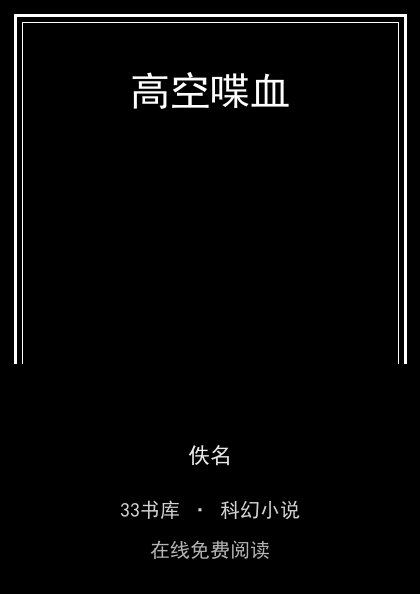 高空喋血 封面