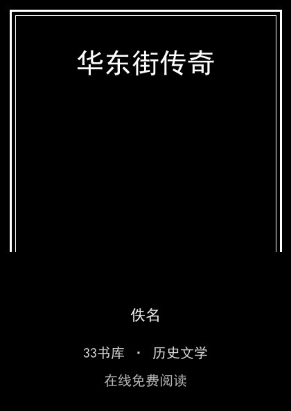 华东街传奇封面