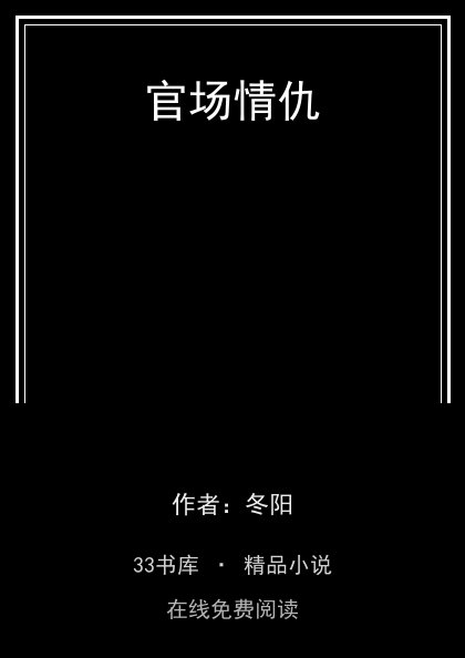 官场情仇封面