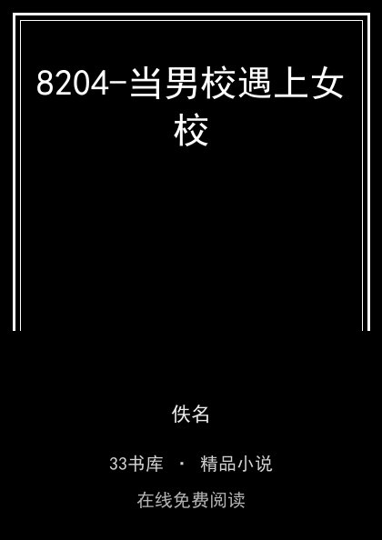 8204-当男校遇上女校封面