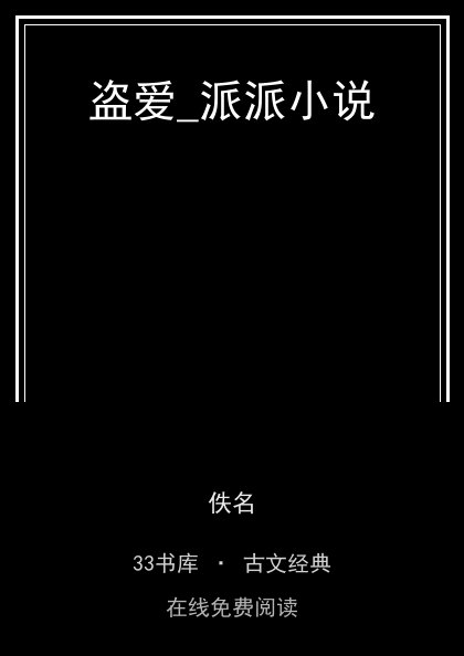 盗爱_派派小说封面