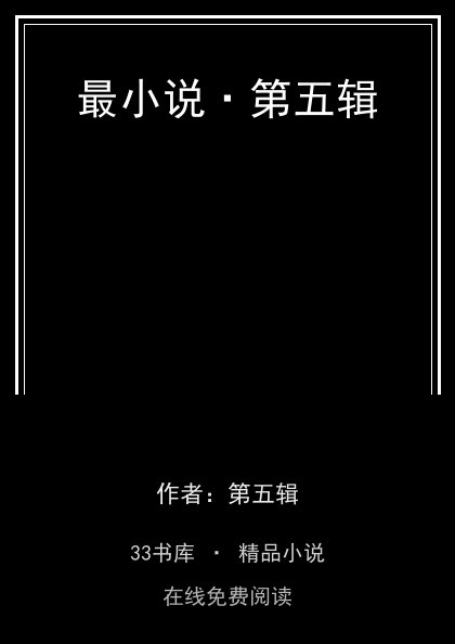 最小说·第五辑封面
