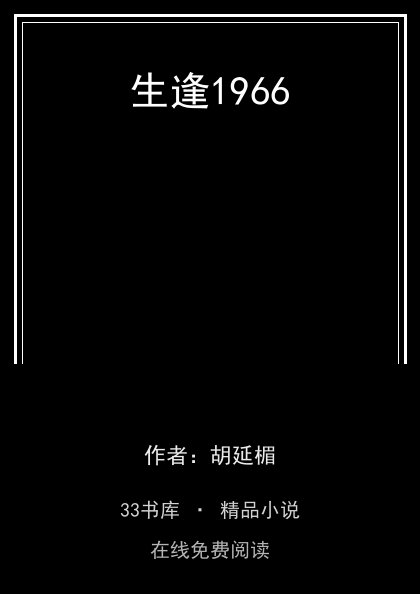 生逢1966 封面