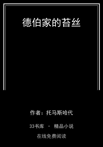 德伯家的苔丝 封面