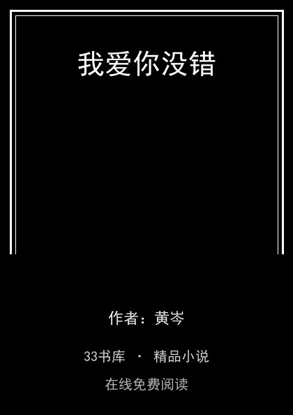 我爱你没错封面