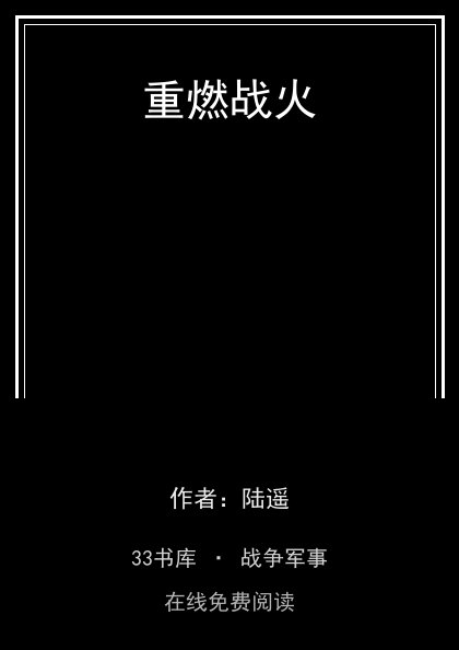 重燃战火 封面
