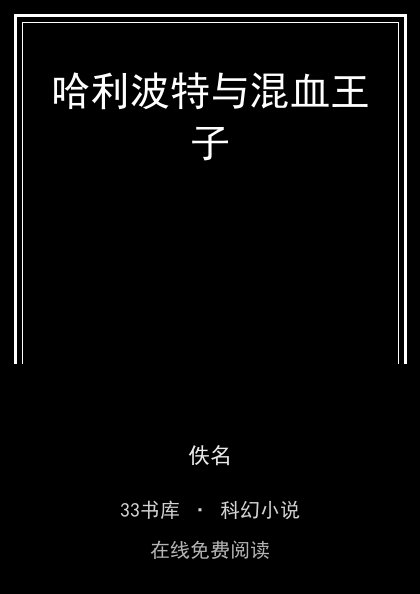 哈利波特与混血王子封面