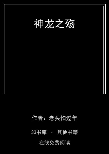 神龙之殇封面