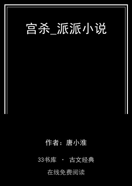 宫杀_派派小说封面
