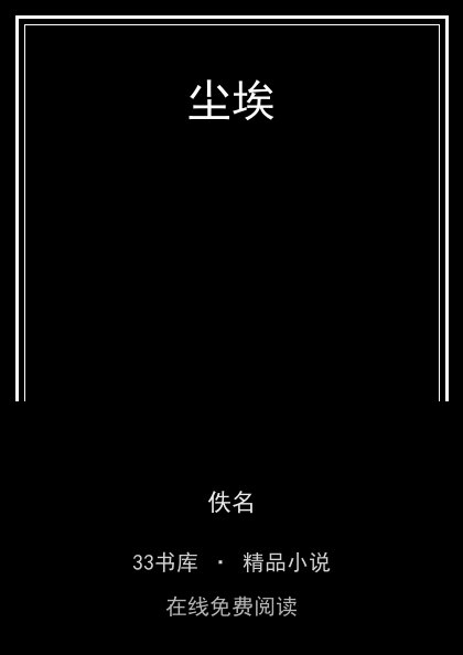 尘埃封面