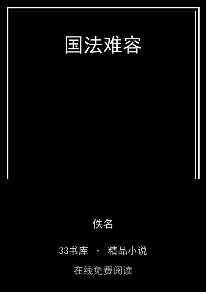 国法难容 封面