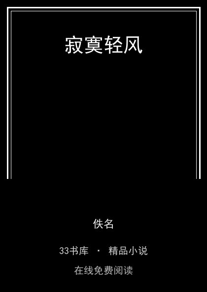 寂寞轻风 封面