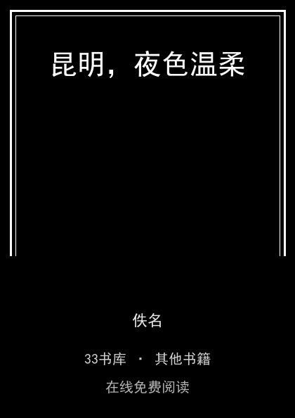 昆明，夜色温柔封面