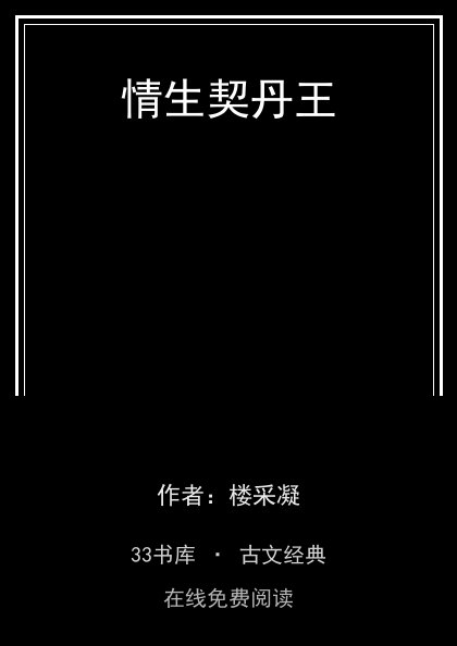 情生契丹王封面