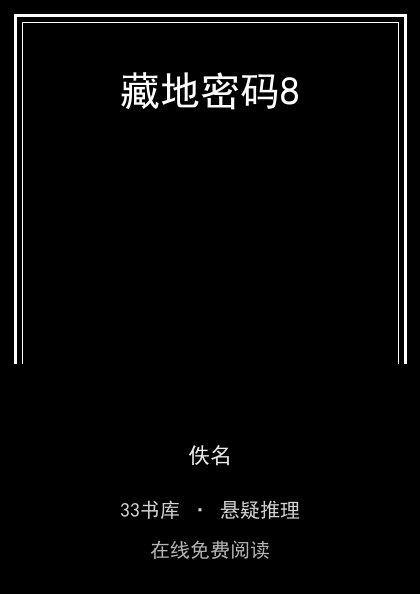 藏地密码8 封面