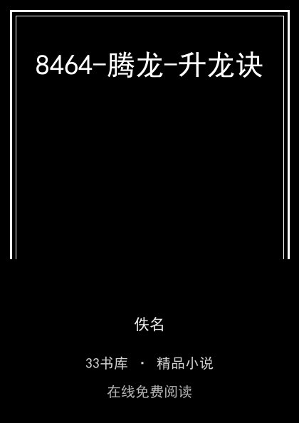 8464-腾龙-升龙诀 封面