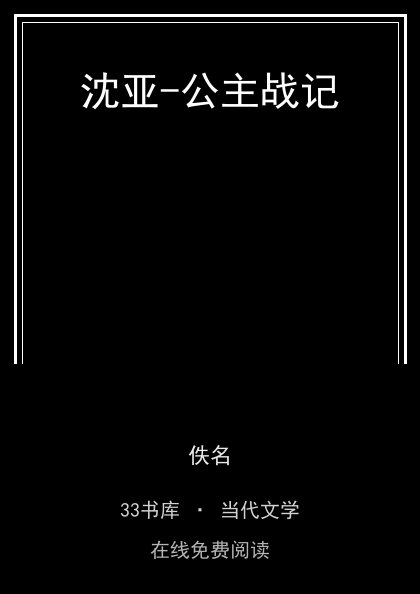 沈亚-公主战记封面