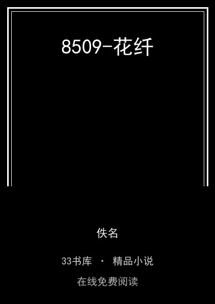 8509-花纤封面