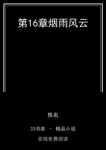 第16章烟雨风云封面