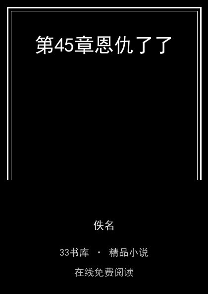 第45章恩仇了了封面