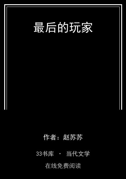 最后的玩家封面