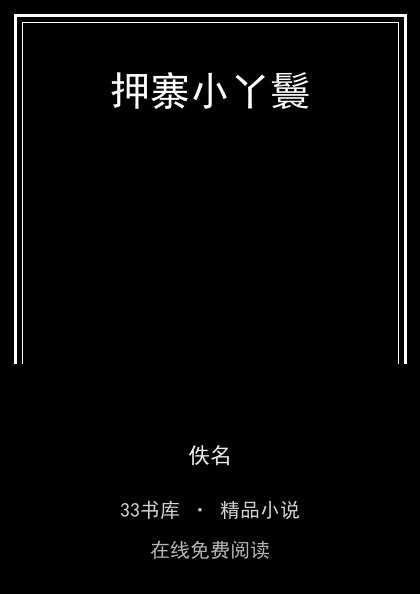 押寨小丫鬟封面