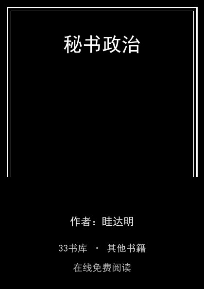 秘书政治封面