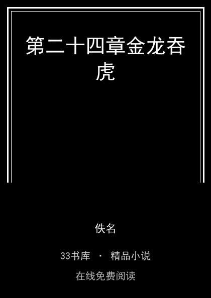 第二十四章金龙吞虎封面