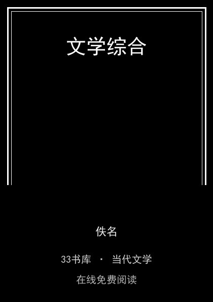 文学综合封面