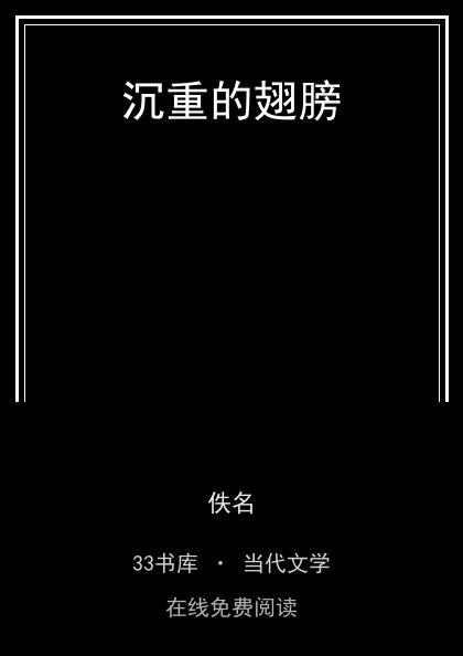沉重的翅膀封面