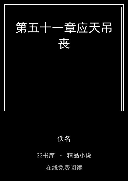 第五十一章应天吊丧封面