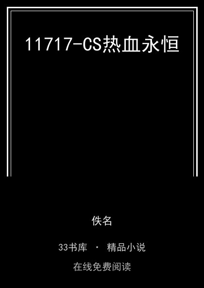 11717-CS热血永恒 封面