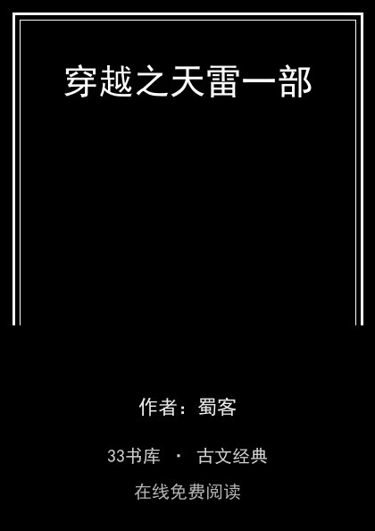 穿越之天雷一部 封面